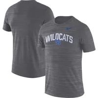 T-shirt Nike Kentucky Wildcats 2022 Game Day Sideline Velocity Performance anthracite pour homme