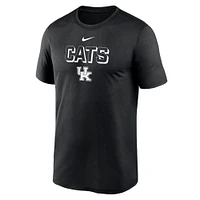 Men's Nike Black Kentucky Wildcats 2025 Sideline Legend Performance T-Shirt