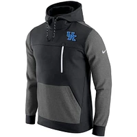 Men's Nike Black Kentucky Wildcats AV-15 2.0 Slim Fit Pullover Hoodie