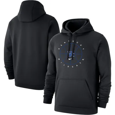 Kentucky Wildcats Nike Basketball Icon Club Fleece Pullover Hoodie - Black