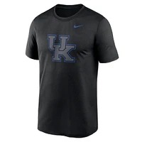T-shirt Nike noir pour homme avec logo Legend Performance des Kentucky Wildcats