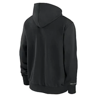 Men's Nike Black Kentucky Wildcats On-Court Performance Full-Zip Hoodie