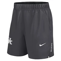 Men's Nike Charcoal Kentucky Wildcats Primetime Woven Victory Performance Shorts