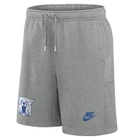 Men's Nike Heather Gray Kentucky Wildcats Legacy Fleece Essential Shorts