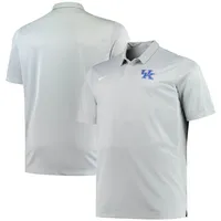 Polo Performance Big & Tall Kentucky Wildcats Nike Chiné Gris pour Homme