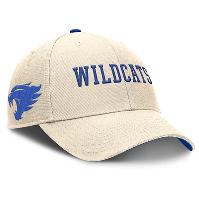 Men's Nike Natural Kentucky Wildcats Primetime Rise Adjustable Hat