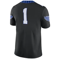 Men's Nike #1 Black Kentucky Wildcats Alternate Game Jersey