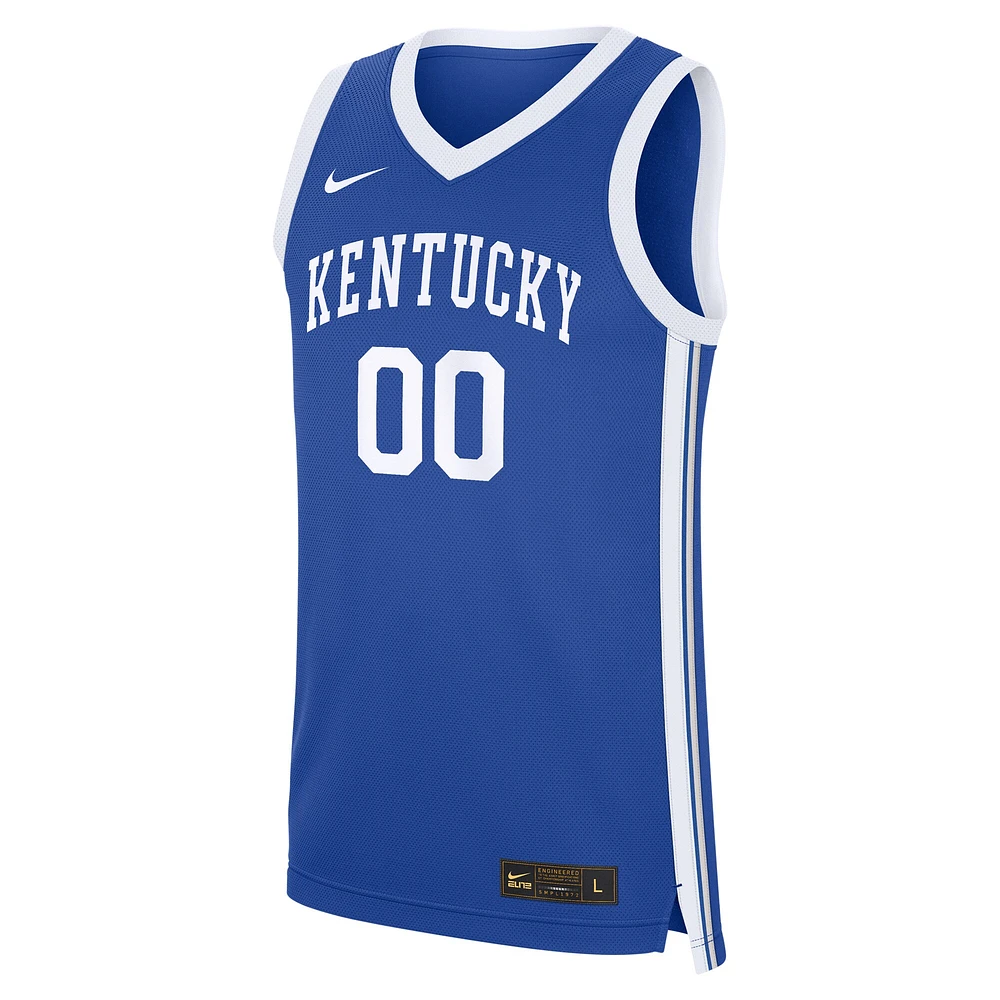 Men's Nike Otega Oweh Royal Kentucky Wildcats Replica Basketball Jersey