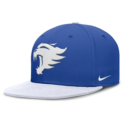 Casquette ajustée Nike Primetime Performance bicolore Royal/White Kentucky Wildcats pour homme