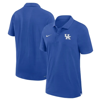 Men's Nike Royal Kentucky Wildcats 2024 Sideline Woven Performance Polo