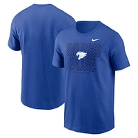 T-shirt Nike Royal Kentucky Wildcats Campus Local pour homme