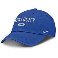 Casquette ajustable Nike Royal Kentucky Wildcats Club pour homme