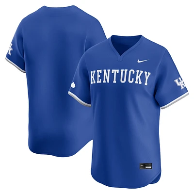 Men's Nike Royal Kentucky Wildcats College Limited Baseball Jersey