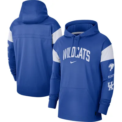 Kentucky Wildcats Nike Jersey Performance Pullover Hoodie - Royal
