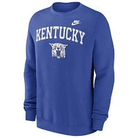 Sweat-shirt Nike Royal Kentucky Wildcats Legacy Classic pour homme