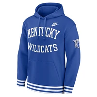 Men's Nike Royal Kentucky Wildcats Legacy Retro Pullover Hoodie