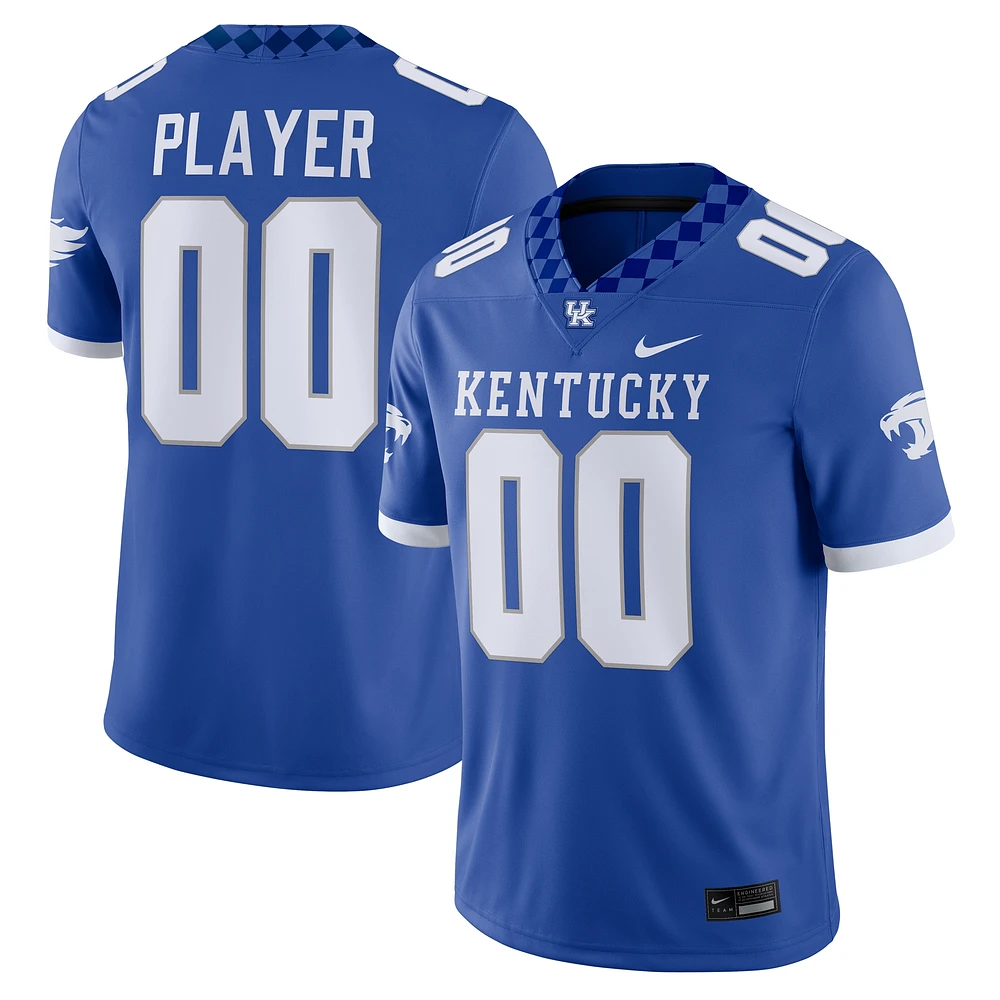 Maillot de match Nike Royal Kentucky Wildcats NIL Pick-A-Player pour homme