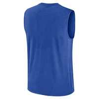 Men's Nike Royal Kentucky Wildcats Primetime Legend Lock Up Performance Muscle Tank Top