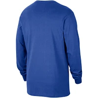 T-shirt à manches longues Nike Royal Kentucky Wildcats Slam Dunk pour homme