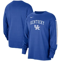 T-shirt à manches longues Nike Royal Kentucky Wildcats Slam Dunk pour homme