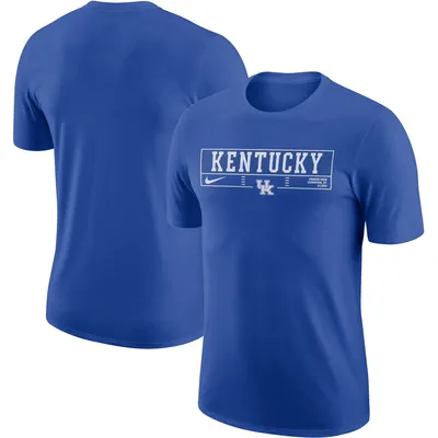 Kentucky Wildcats Nike Wordmark Stadium T-Shirt - Royal