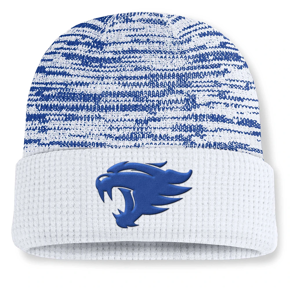 Men's Nike White/Royal Kentucky Wildcats Primetime Terra Cuffed Knit Hat