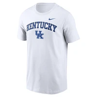 T-shirt Nike blanc Kentucky Wildcats Blitz 2-Hit pour homme