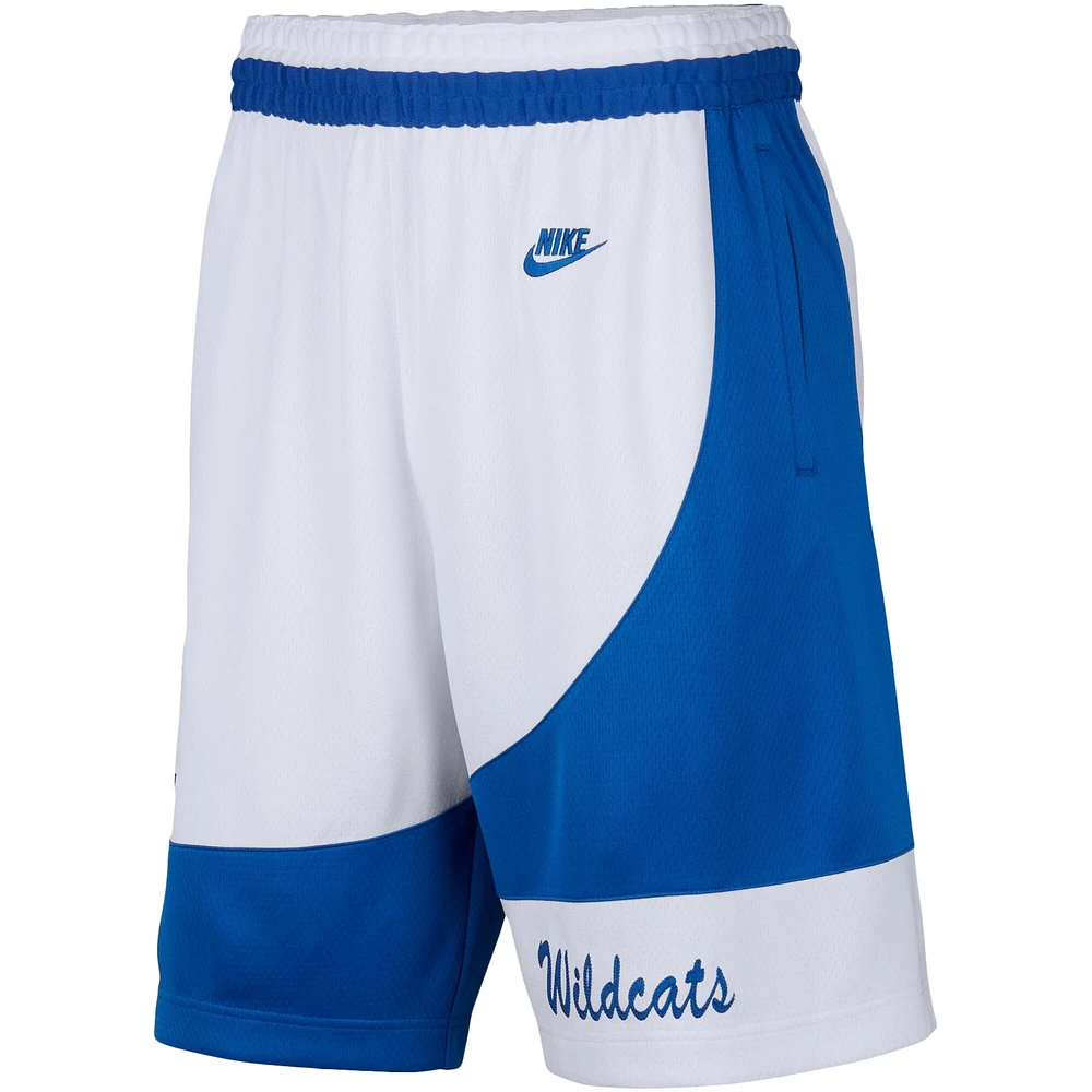 Short de performance limitée Nike pour hommes, Kentucky Wildcats, blanc