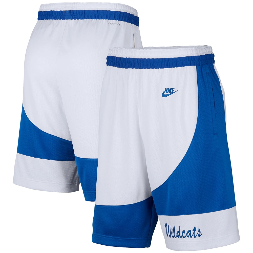 Short de performance limitée Nike pour hommes, Kentucky Wildcats, blanc