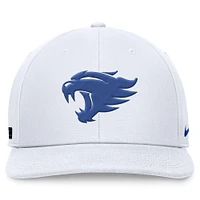 Men's Nike White Kentucky Wildcats On-Field Pro Bill Snapback Hat