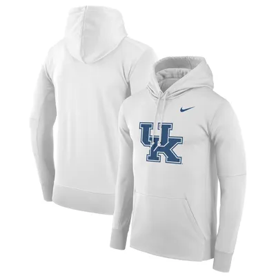 Kentucky Wildcats Nike Performance Pullover Hoodie - White