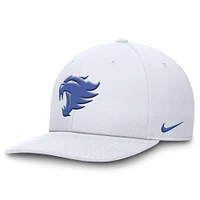 Casquette Nike blanche Kentucky Wildcats Primetime Pro Snapback pour homme