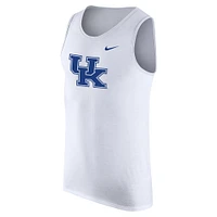 Débardeur Nike blanc Kentucky Wildcats pour homme