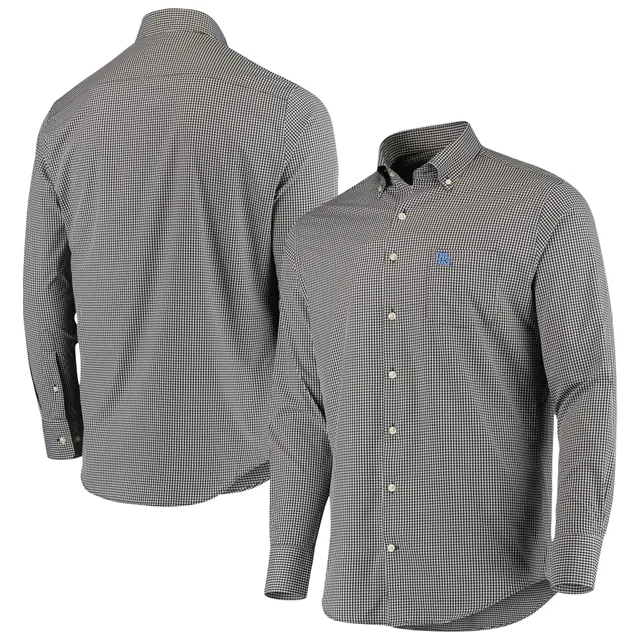 Buffalo Bills Cutter & Buck Big & Tall Stretch Oxford Long Sleeve Button-Down  Shirt - Light Blue