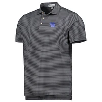 Men's Peter Millar Gray Kentucky Wildcats Crafty Performance Jersey Polo