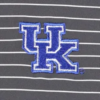 Men's Peter Millar Gray Kentucky Wildcats Crafty Performance Jersey Polo