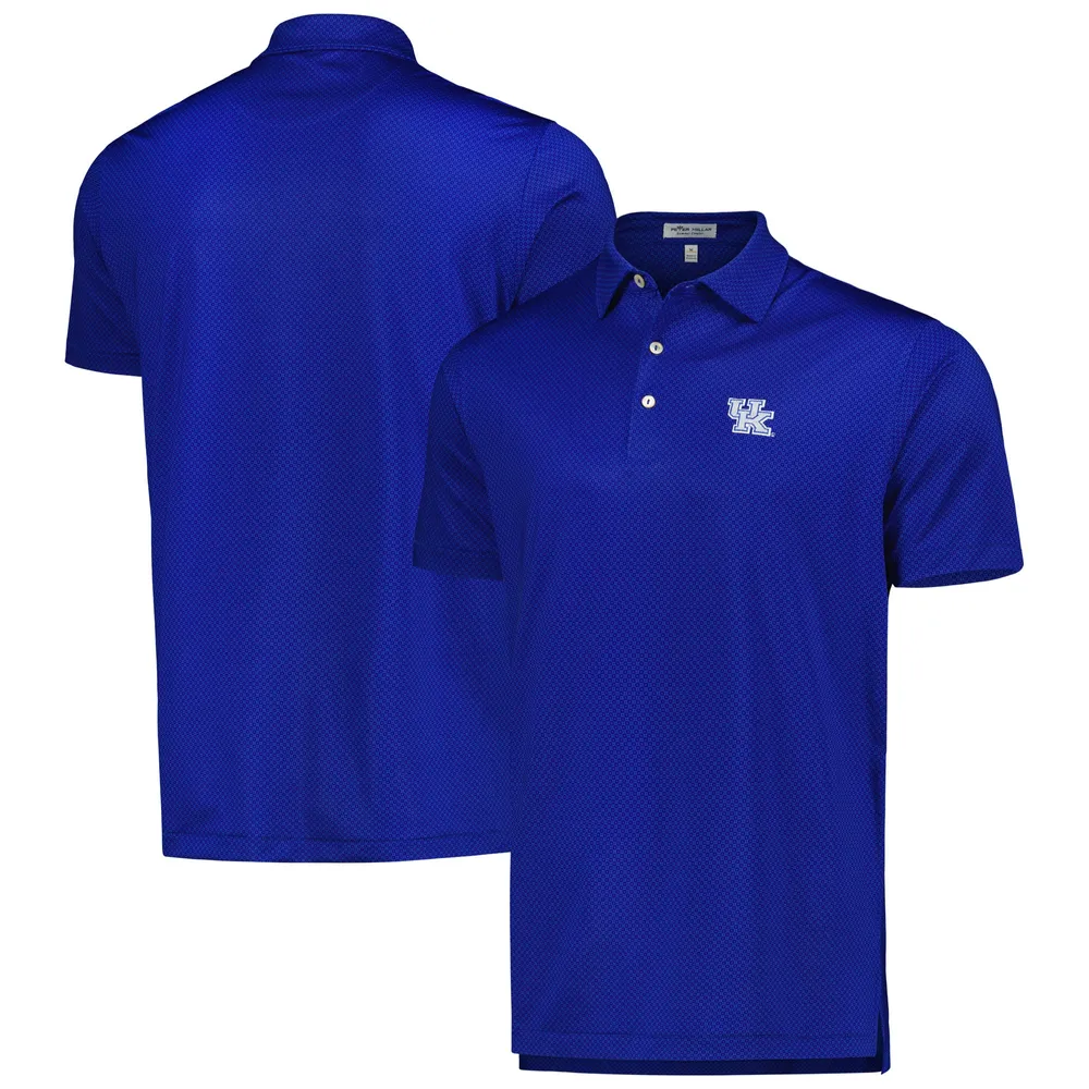 Men's Peter Millar Royal Kentucky Wildcats Dolly Performance Jersey Polo