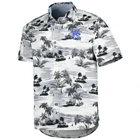 Men's Tommy Bahama Black Kentucky Wildcats Tropical Horizons Button-Up Shirt