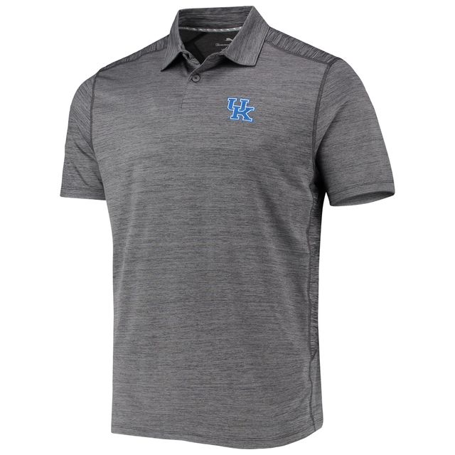 Polo Delray IslandZone des Kentucky Wildcats Tommy Bahama gris pour homme