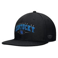 Casquette Snapback Top of the World pour hommes, noire, Kentucky Wildcats Bullpen