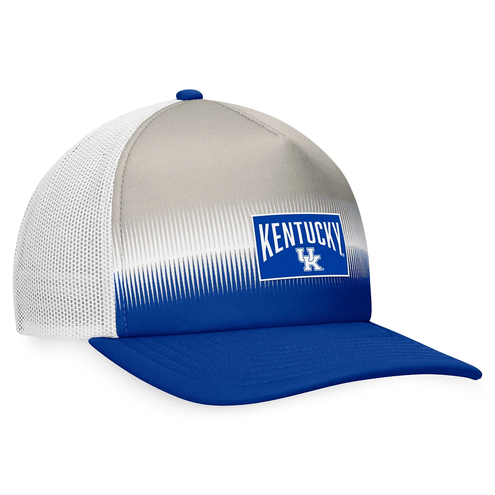 Casquette réglable Top of the World Kentucky Wildcats Daybreak en mousse pour homme