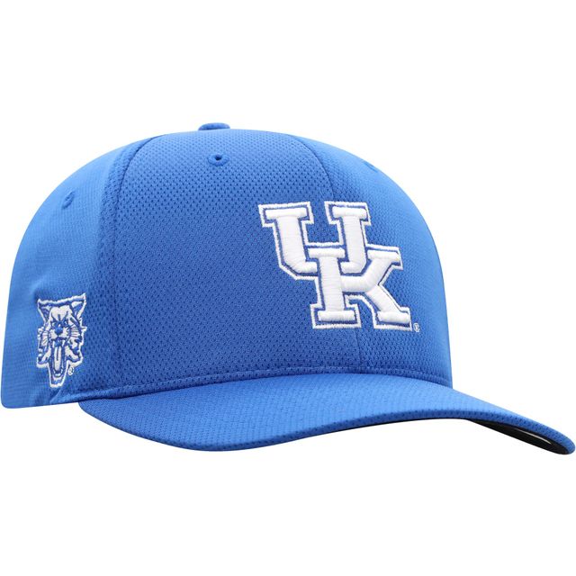 Casquette Top of the World Royal Kentucky Wildcats Reflex Logo pour homme