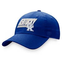 Casquette réglable Top of the World Royal Kentucky Wildcats Slice pour homme