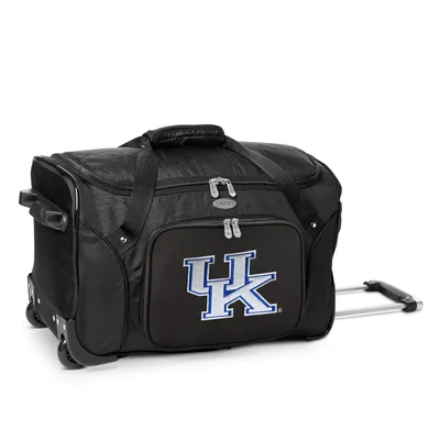Kentucky Wildcats MOJO 22" 2-Wheeled Duffel Bag - Black