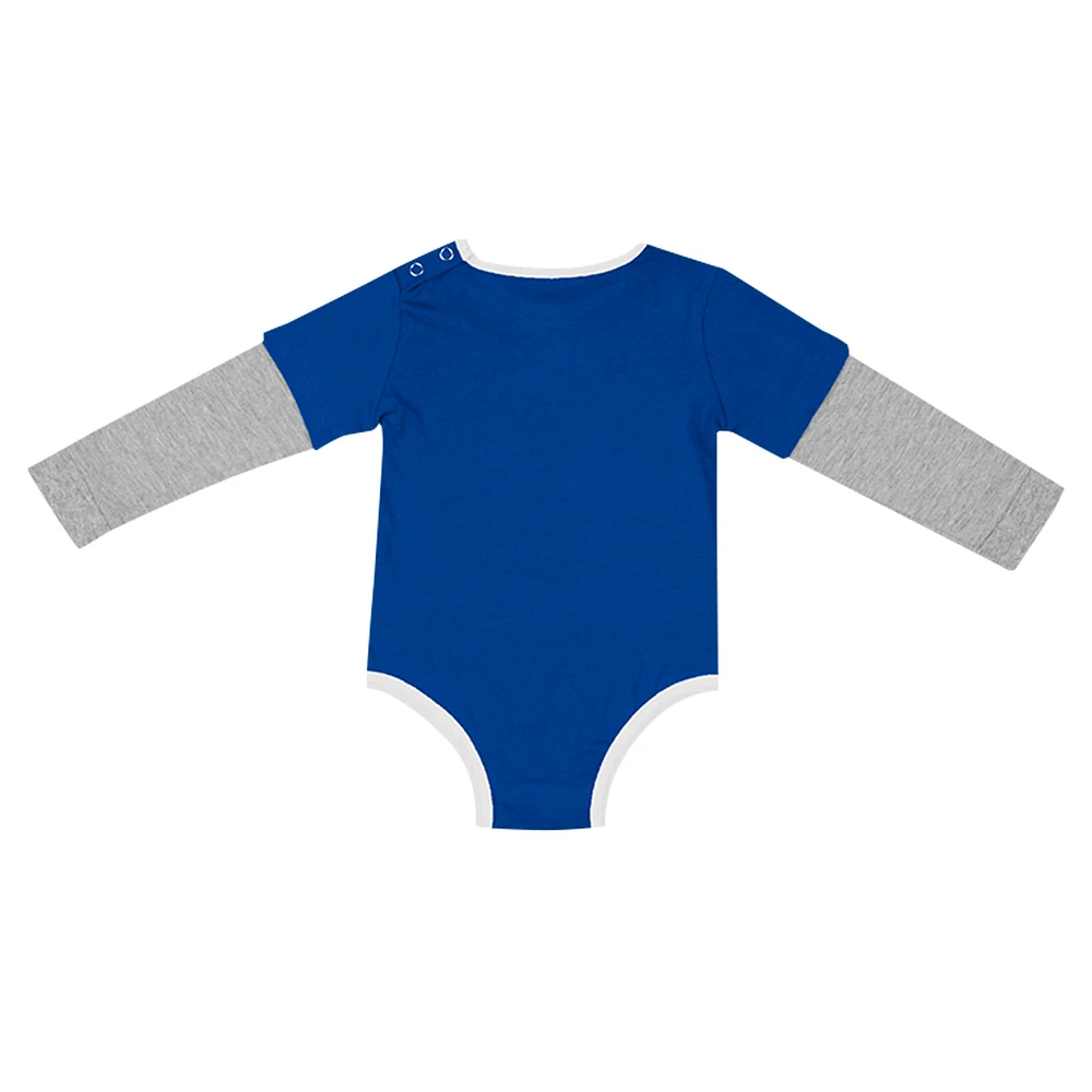 Newborn & Infant Colosseum Royal Kentucky Wildcats Next Stop Long Sleeve Bodysuit