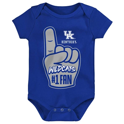 Newborn & Infant Royal Kentucky Wildcats #1 Fan Foam Finger Bodysuit