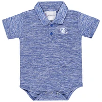 Newborn & Infant Two Feet Ahead Royal Kentucky Wildcats Space-Dye Golf Polo Bodysuit