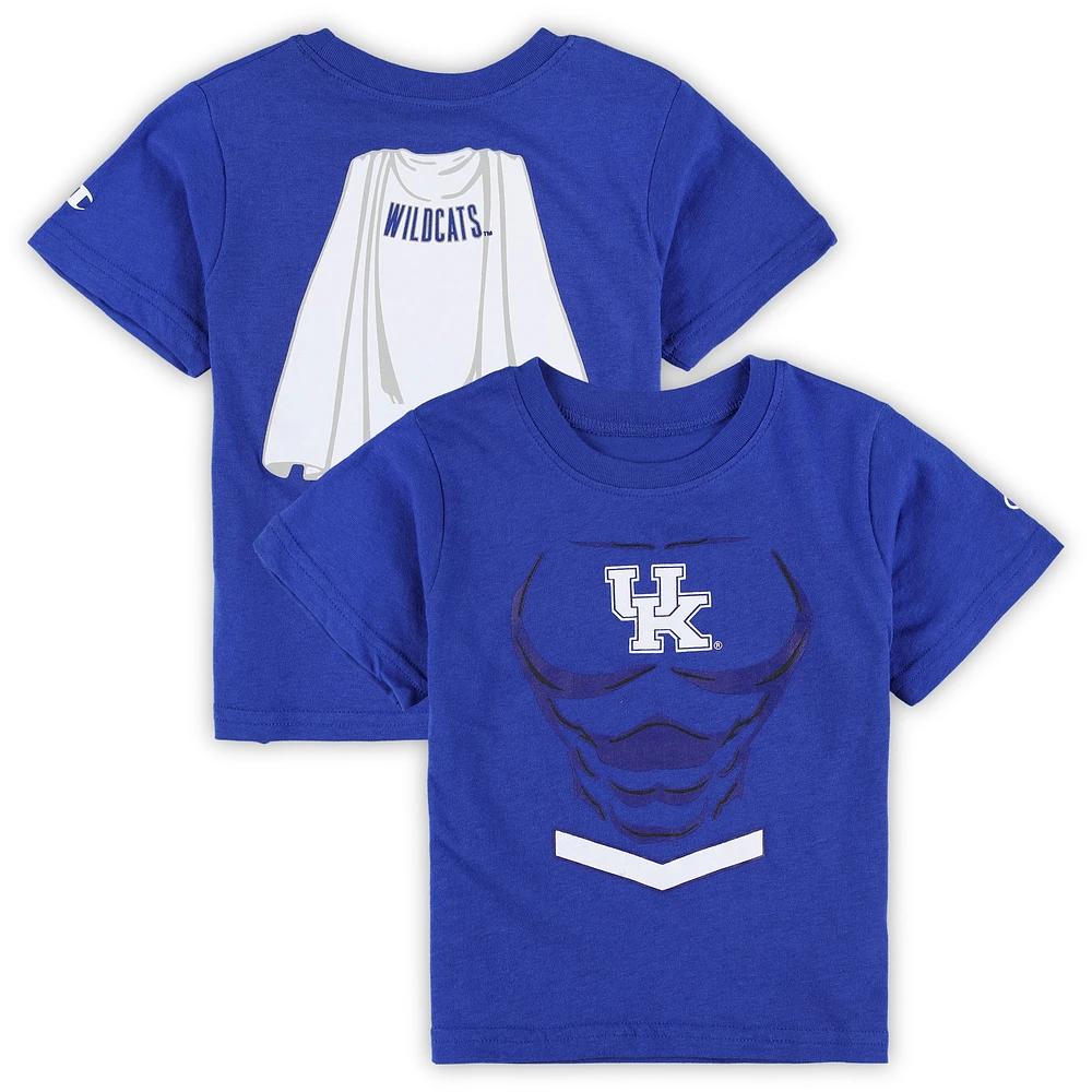 T-shirt super héros Champion Royal Kentucky Wildcats pour tout-petits