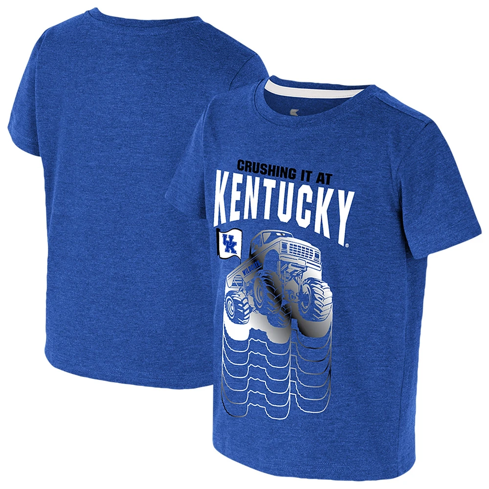 T-shirt pour tout-petits Colosseum Royal Kentucky Wildcats Crushing It