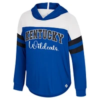 Toddler Colosseum Royal Kentucky Wildcats Reflection Hoodie Long Sleeve T-Shirt